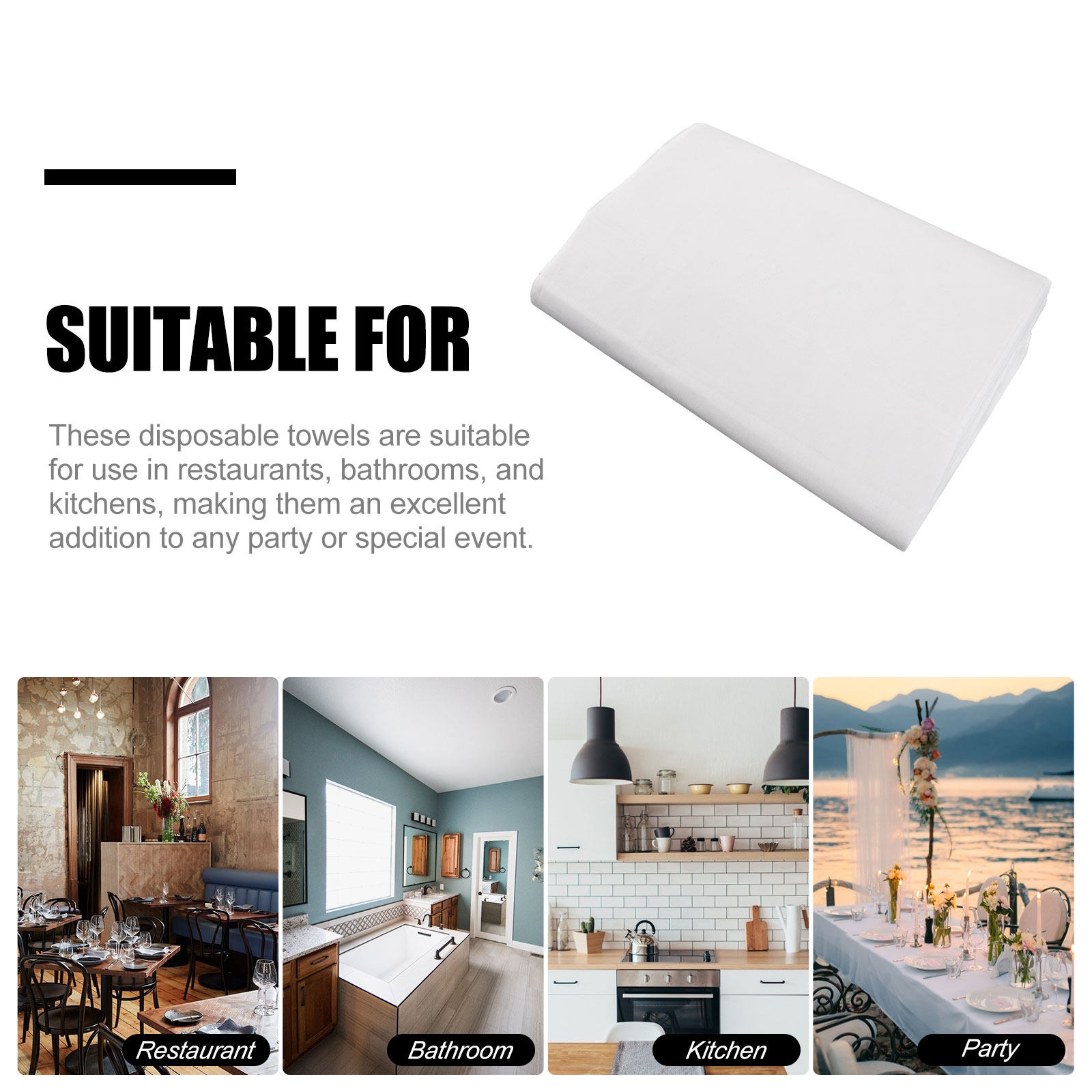 100Pcs Disposable Guest Towels - đánh giá và giá Spa Towel