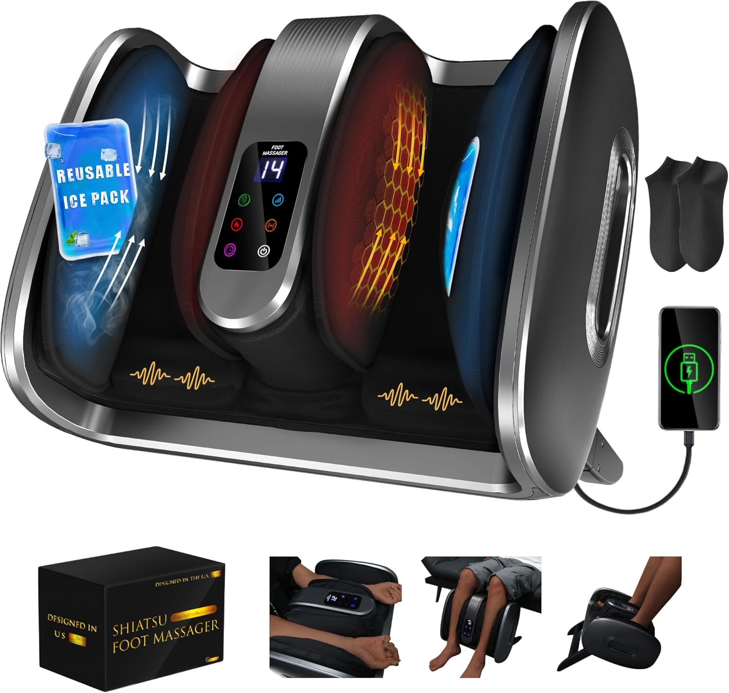 R Home Use Professional Shiats - đánh giá và giá Foot Spa