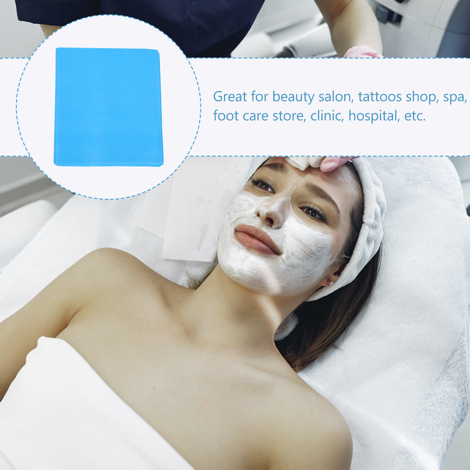 100Sheets Disposable Feet Towe - đánh giá và giá Foot Spa