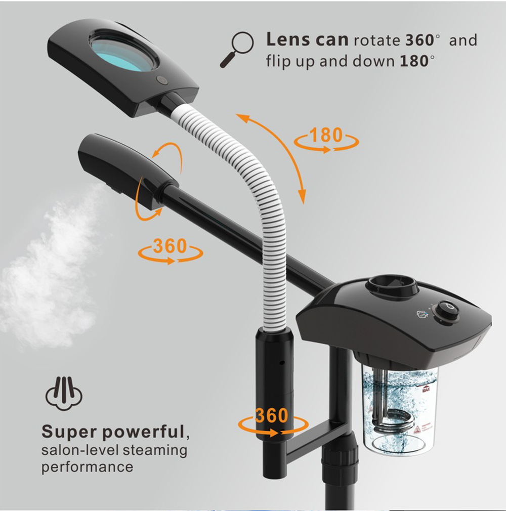 Hot Facial Steamer Warm Mist H - đánh giá và giá Face Steamer