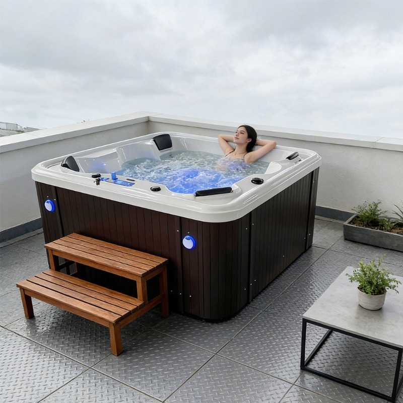Massage Bathtub Acrylic Whirlp - đánh giá và giá Spa Massager