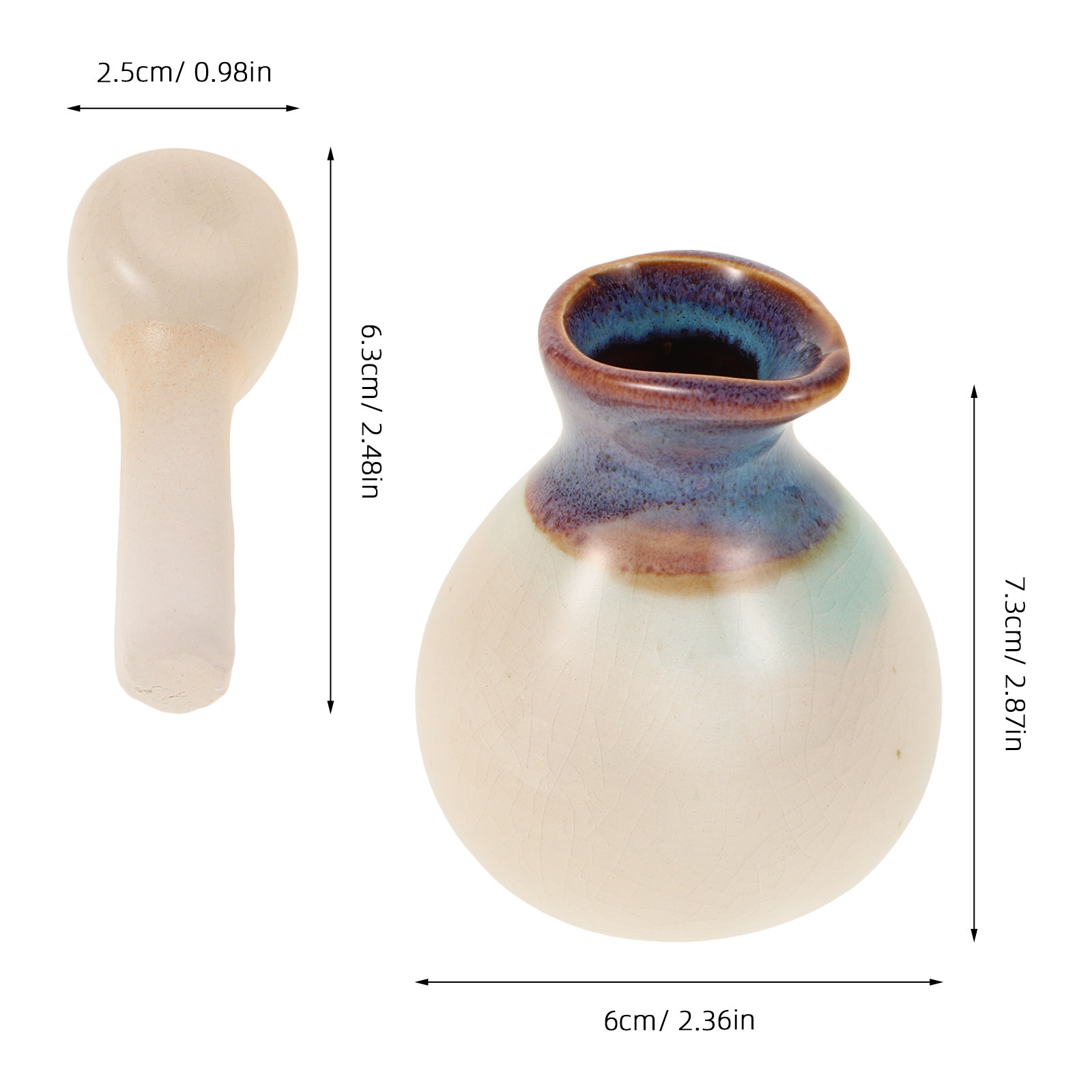 Ceramic Essential Oil Jar High - đánh giá và giá Spa Massager